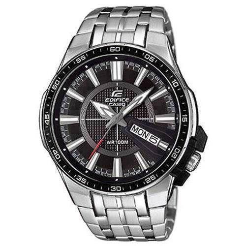 Image of Casio Edifice mat rustfri stål quartz multifunktion (5474) Herre ur, model EFR-106D-1AVUEF